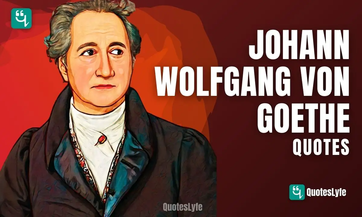 Top Johann Wolfgang von Goethe Quotes To Change Your  Perception about Things and People