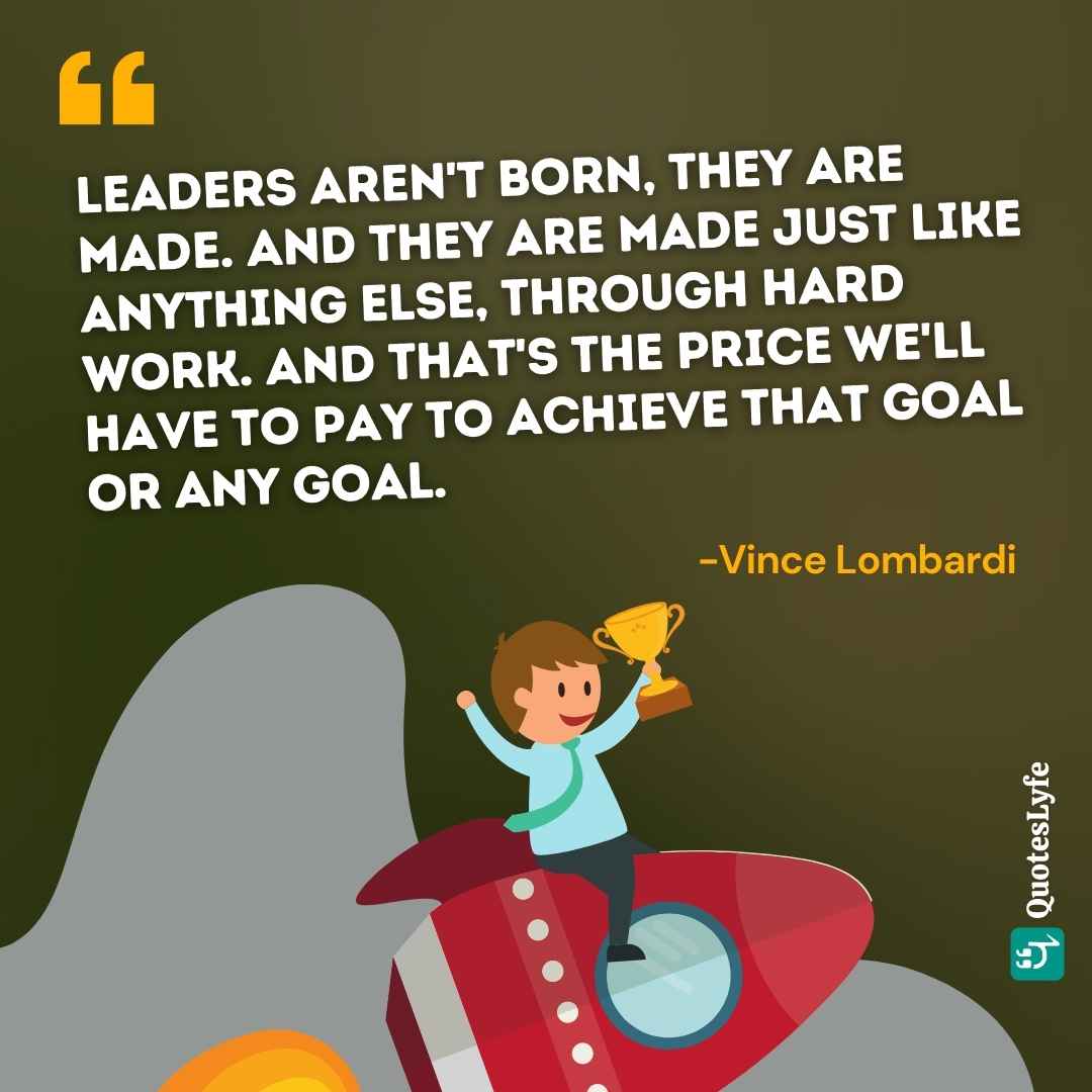 Vince Lombardi leadership quotes