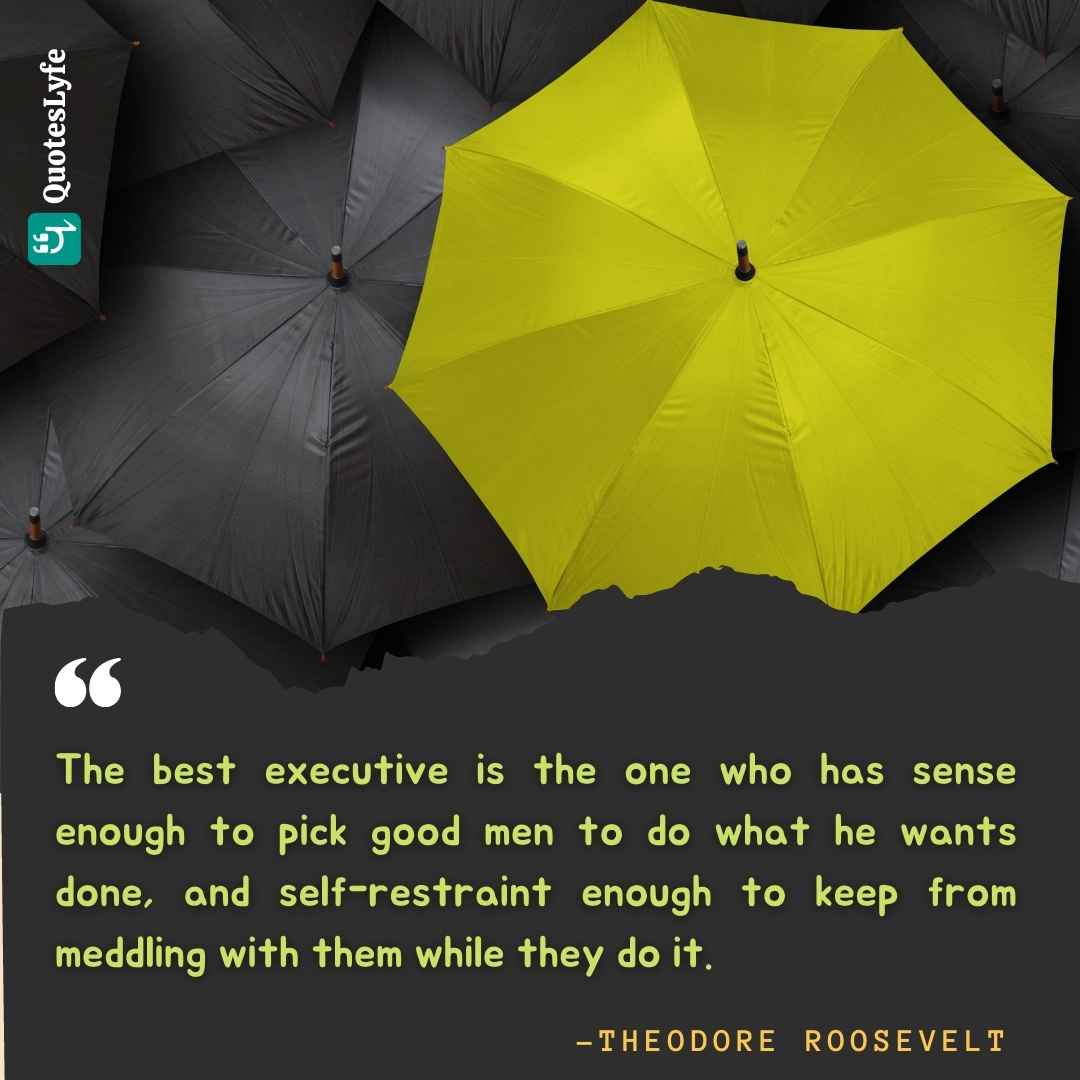 Theodore Roosevelt leadership quotes
