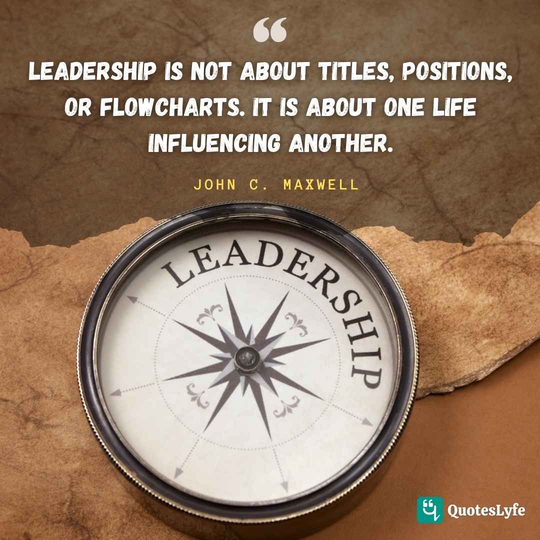 John C. Maxwell leadership quotes