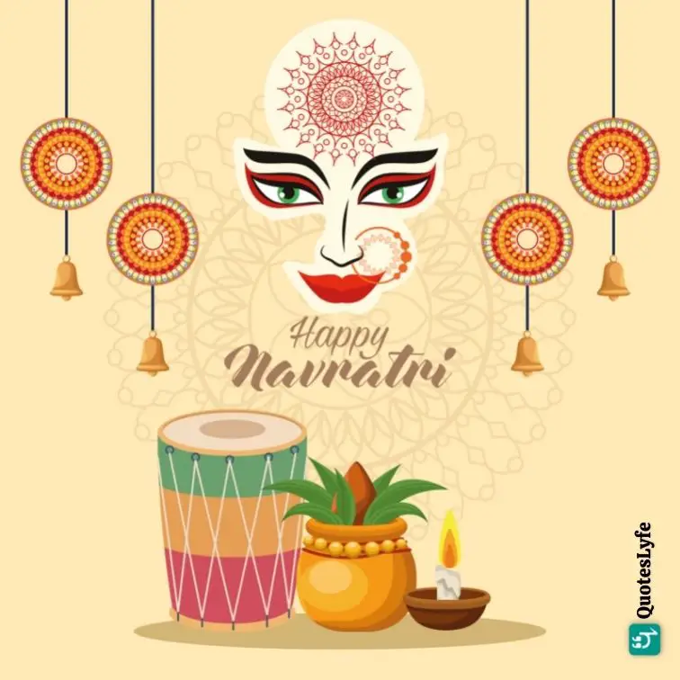 happy navratri images for linkedin