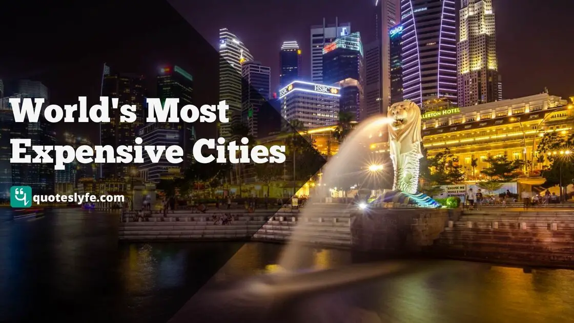 World's Most Expensive Cities