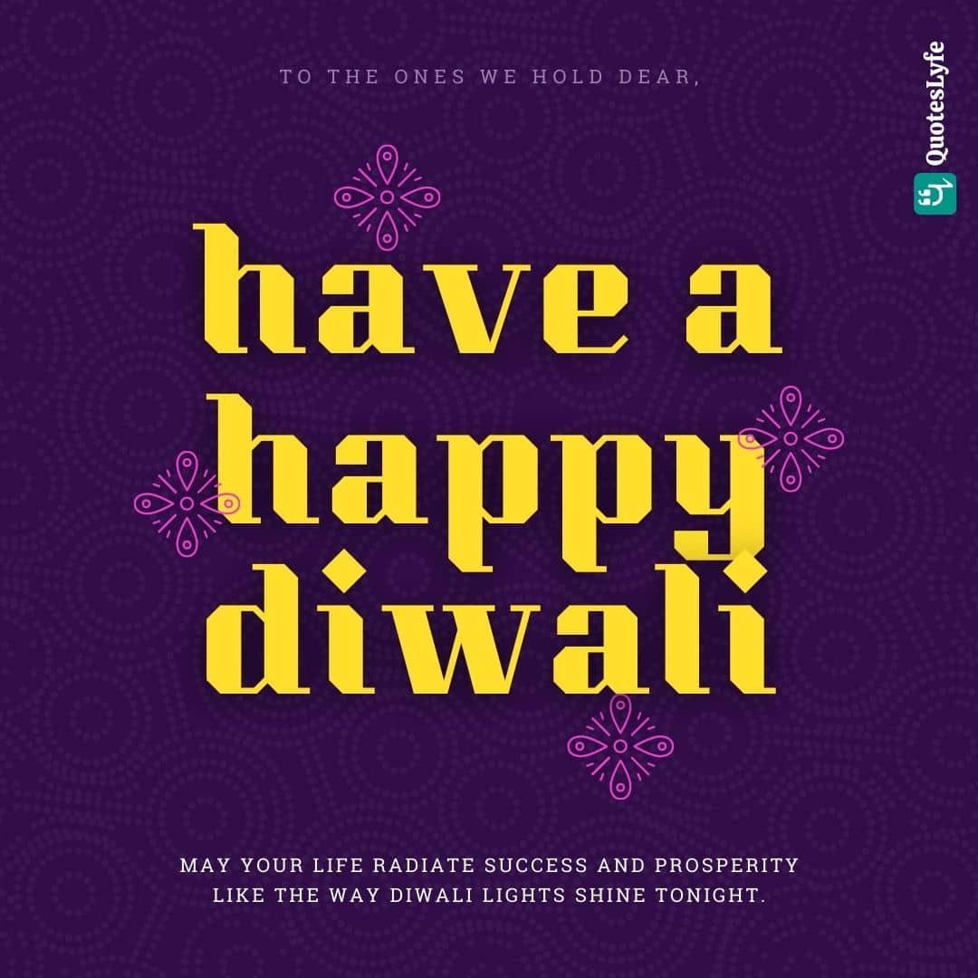 Beautiful Lines & Diwali Greeting Images