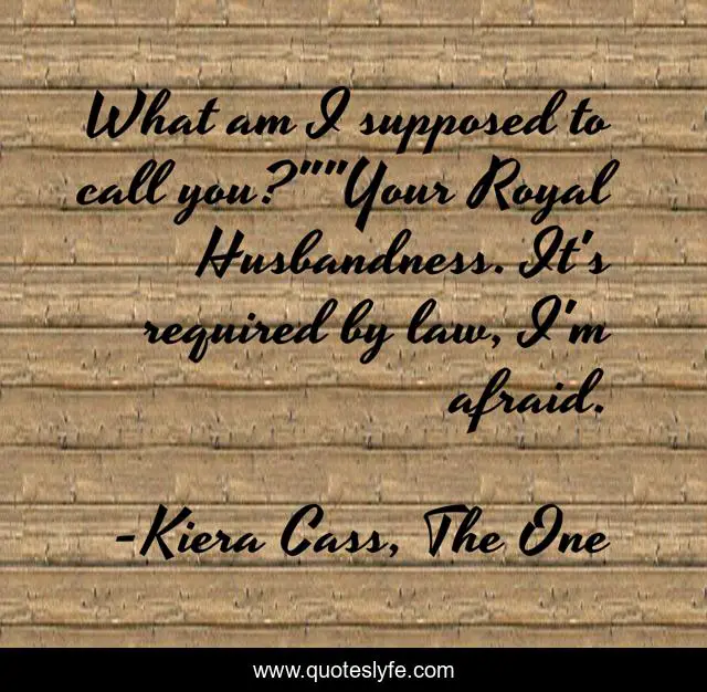 What am I supposed to call you?