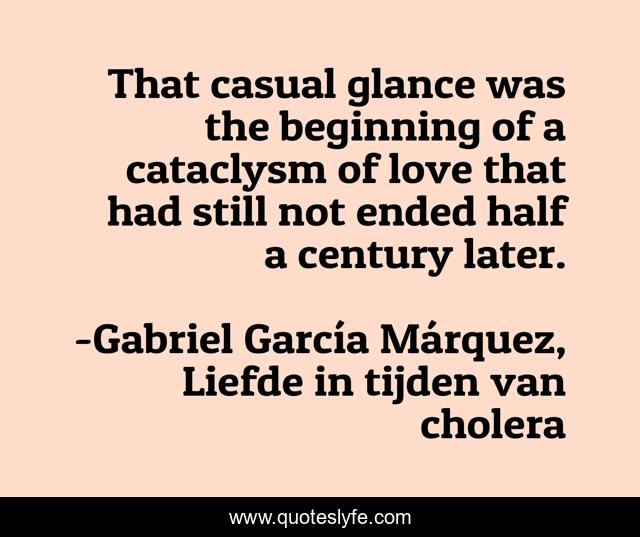 That casual glance was the beginning of a cataclysm of love that had still not ended half a century later.