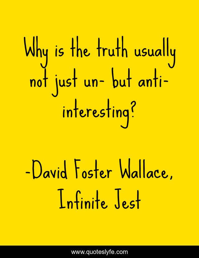 Infinite Jest Quote David Foster Wallace Quote T Shirt Zazzle Com