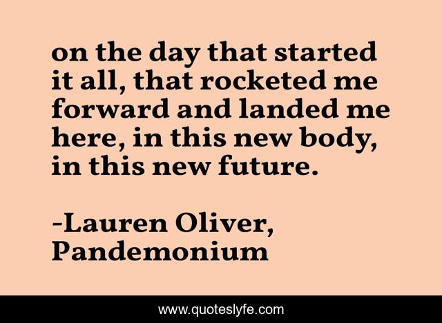 on the day that started it all, that rocketed me forward and landed me here, in this new body, in this new future.