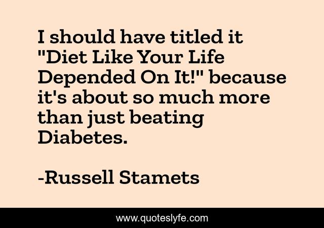 I should have titled it 