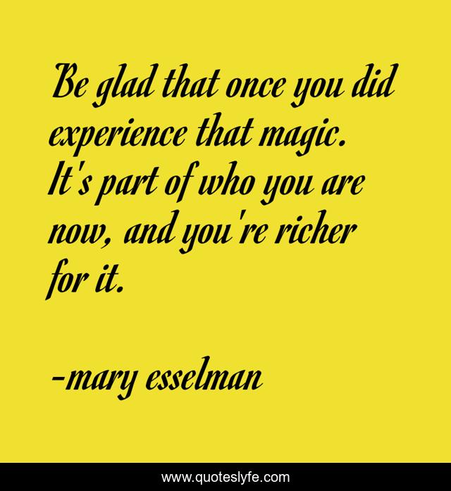Be glad that once you did experience that magic. It's part of who you are now, and you're richer for it.