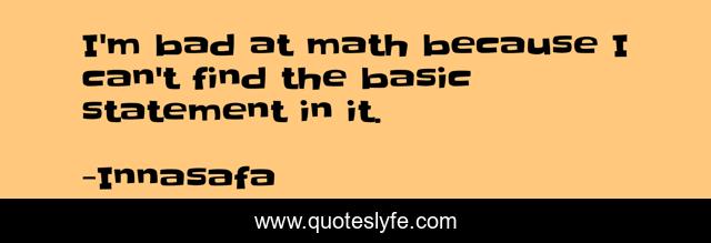 I'm bad at math because I can't find the basic statement in it.