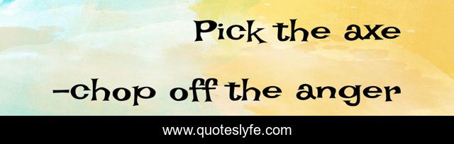 Pick the axe