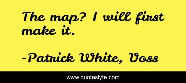 The map? I will first make it.