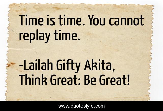 Time is time. You cannot replay time.