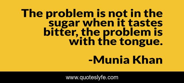 The problem is not in the sugar when it tastes bitter, the problem is with the tongue.