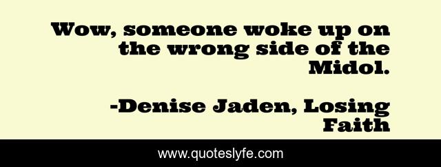 Wow, someone woke up on the wrong side of the Midol.