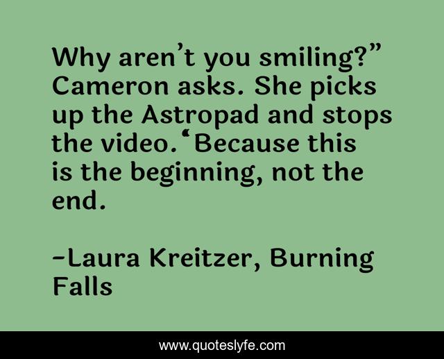 Why aren’t you smiling?” Cameron asks. She picks up the Astropad and stops the video.“Because this is the beginning, not the end.