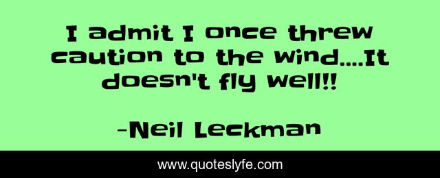 I admit I once threw caution to the wind....It doesn't fly well!!