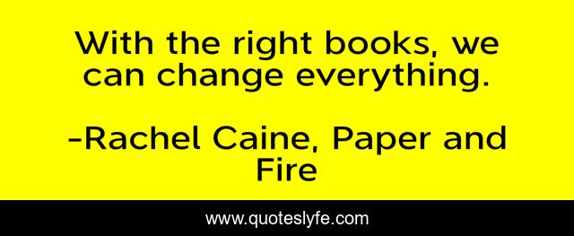 With the right books, we can change everything.