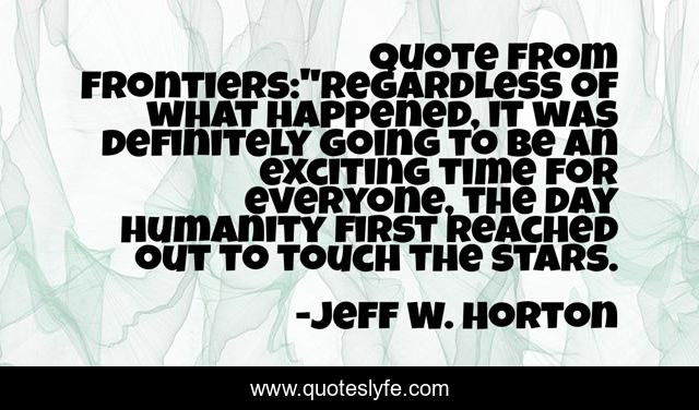 Quote from Frontiers: