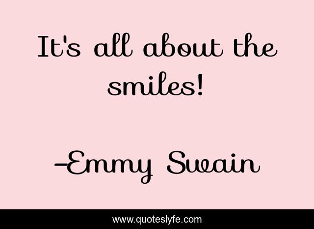 It's all about the smiles!