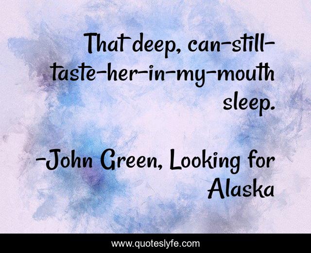 That deep, can-still-taste-her-in-my-mouth sleep.