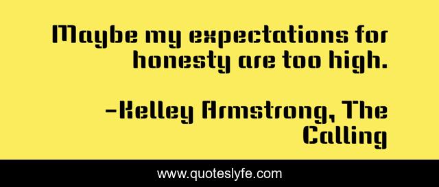 Maybe my expectations for honesty are too high.