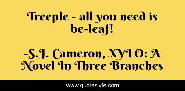 Treeple - all you need is be-leaf!