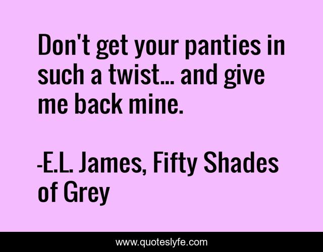 Panties In A Twist Pictures