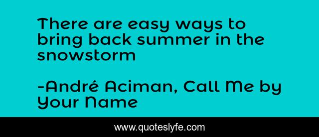 There are easy ways to bring back summer in the snowstorm