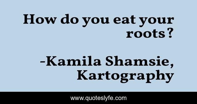 How do you eat your roots?