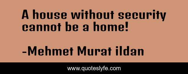 A house without security cannot be a home!