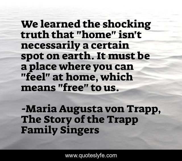 We learned the shocking truth that 