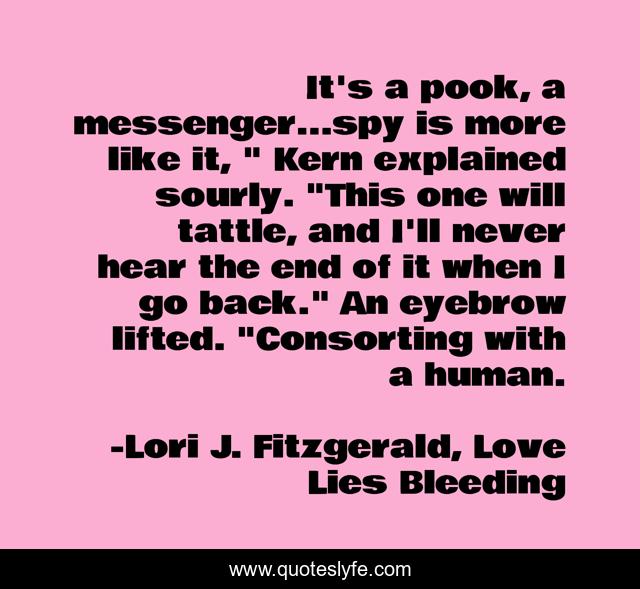 It's a pook, a messenger...spy is more like it, 