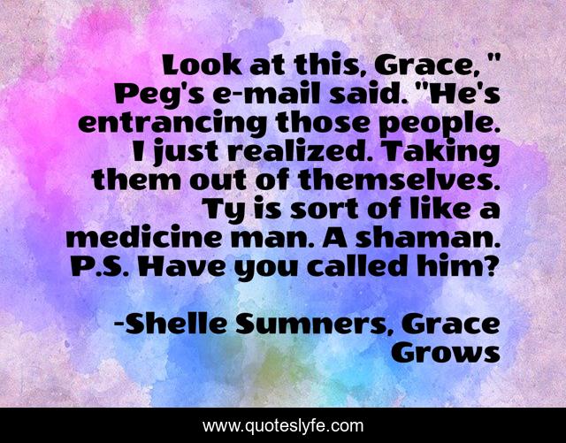 Look at this, Grace, 