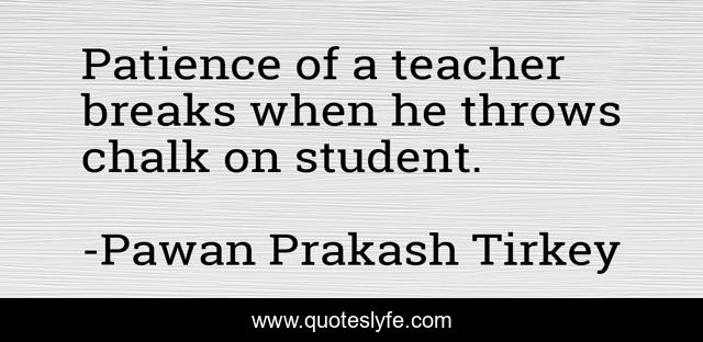 Patience of a teacher breaks when he throws chalk on student.
