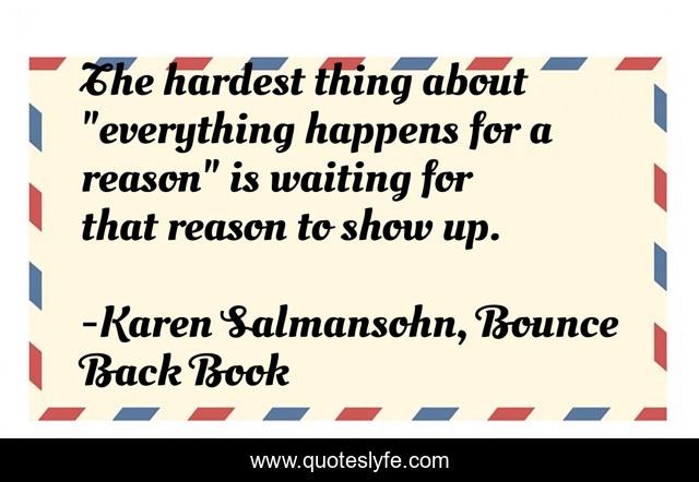 The hardest thing about 