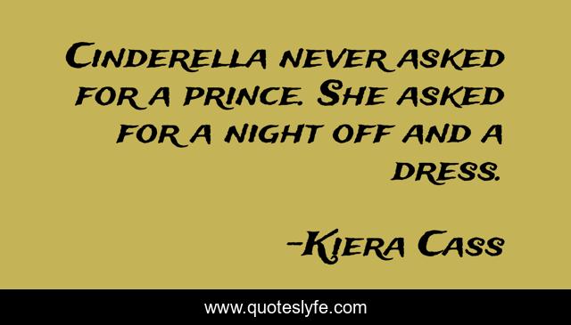 Cinderella never asked for a prince. She asked for a night off and a dress.
