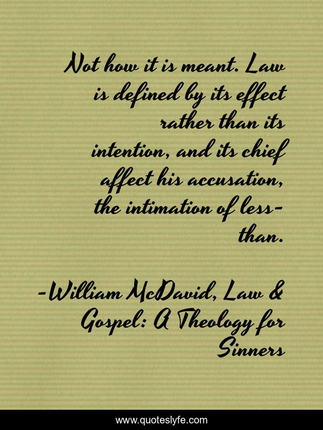 Not how it is meant. Law is defined by its effect rather than its intention, and its chief affect his accusation, the intimation of less-than.