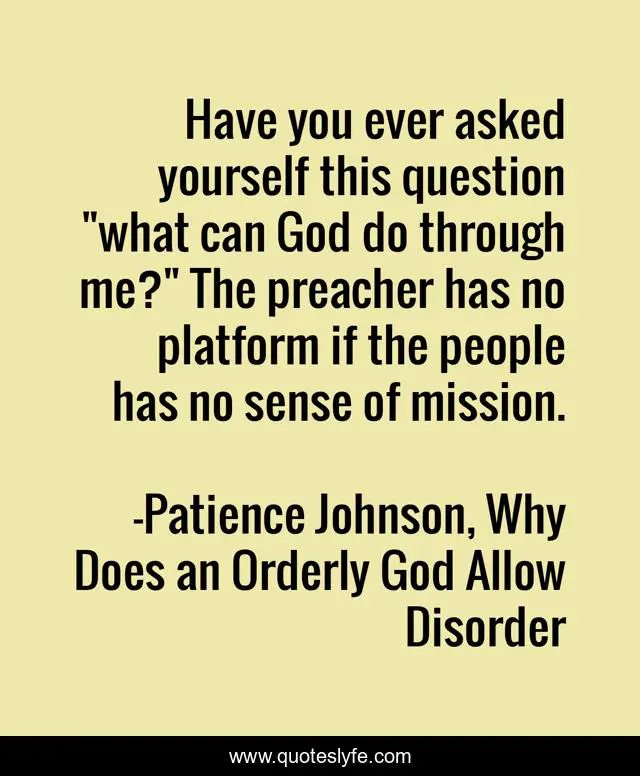 Have you ever asked yourself this question 