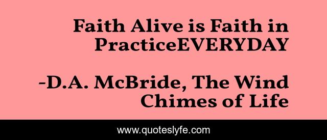 Faith Alive is Faith in PracticeEVERYDAY