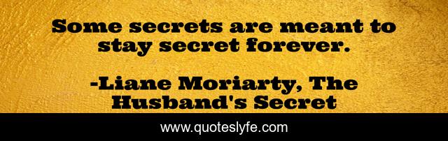 Some secrets are meant to stay secret forever.