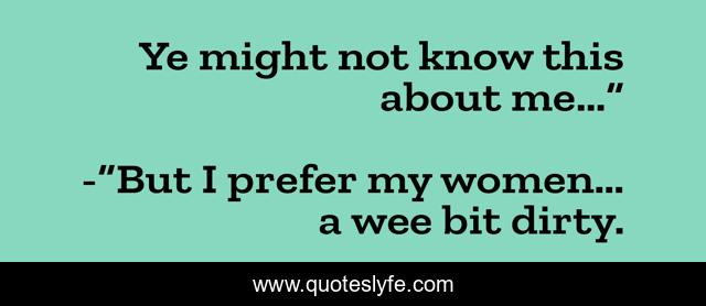 Ye might not know this about me…”