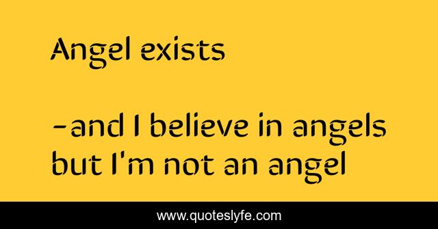 Angel exists