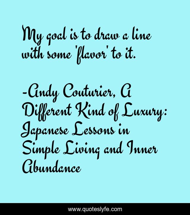 My goal is to draw a line with some 'flavor' to it.