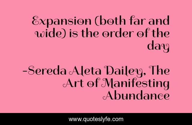 Expansion (both far and wide) is the order of the day