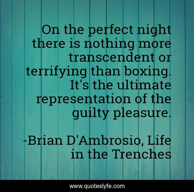 Best Brian D Ambrosio Life In The Trenches Quotes With Images To Share And Download For Free At Quoteslyfe