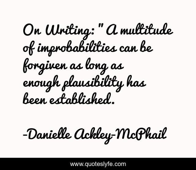 On Writing: 
