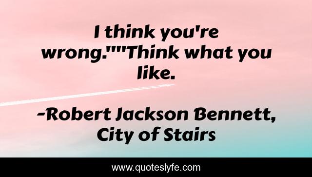 I think you're wrong.