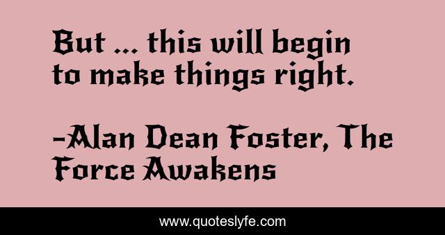 But ... this will begin to make things right.