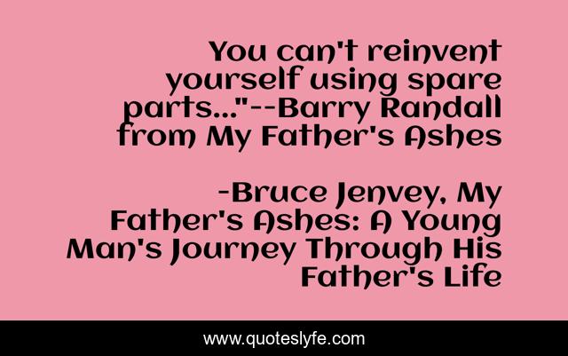 You can't reinvent yourself using spare parts...